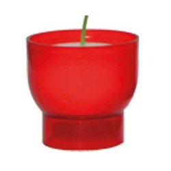 Kopj NR3 wit/rood/blauw 300 kaarsen