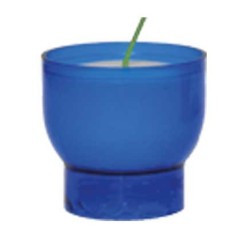 Kopj NR3 wit/rood/blauw 300 kaarsen
