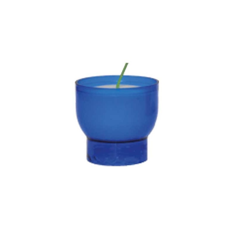 Veilleuse godet / CUP NR3 blanche/rouge/bleue 300 bougies