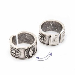 Bague métal Miraculeuse diam de 13 à 28mm