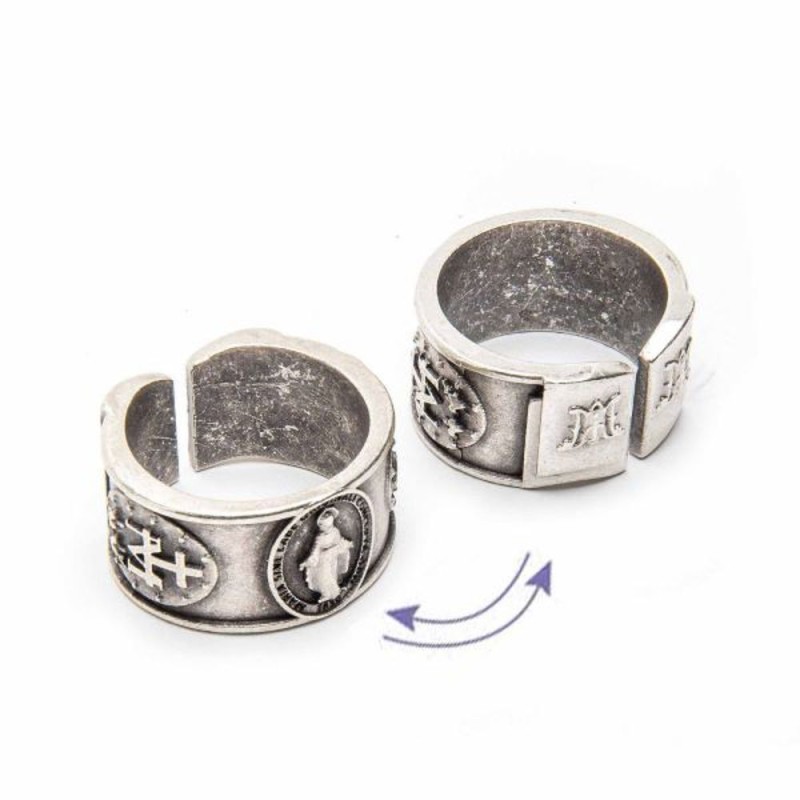 Bague métal Miraculeuse diam de 13 à 28mm