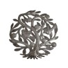 Arbre de vie Oiseaux et Quenette D:30cm métal  (fabriqué à la main en Haïti)