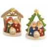 Mini crèche enfantine 9cm 2 modèles résine