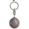 Porte-clés métal D.30mm St Christophe/St Michel