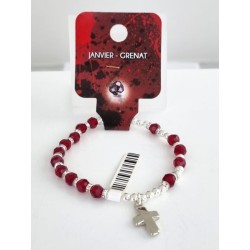 Maandelijkse armband.verkrijgbaar in 12 verschillende kleuren, afhankelijk van de maand