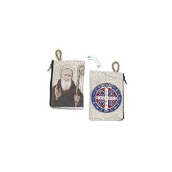 Pouch Fabric Zipper 7.2x6.6cm Verschillende Sainty Topics