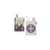 Pouch Fabric Zipper 7.2x6.6cm Verschillende Sainty Topics