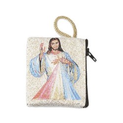 Pouch Fabric Zipper 7.2x6.6cm Verschillende Sainty Topics