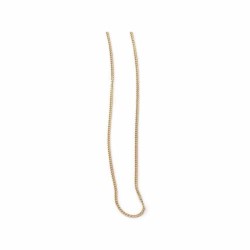 Chaine gourmet métal doré 40cm