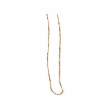Chaine gourmet métal doré 40cm