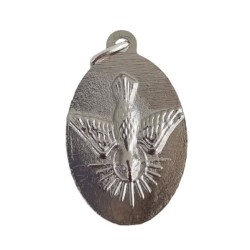 Médaille métal dorée image couleur Marie qui défait les nœuds + carte image + étui blister