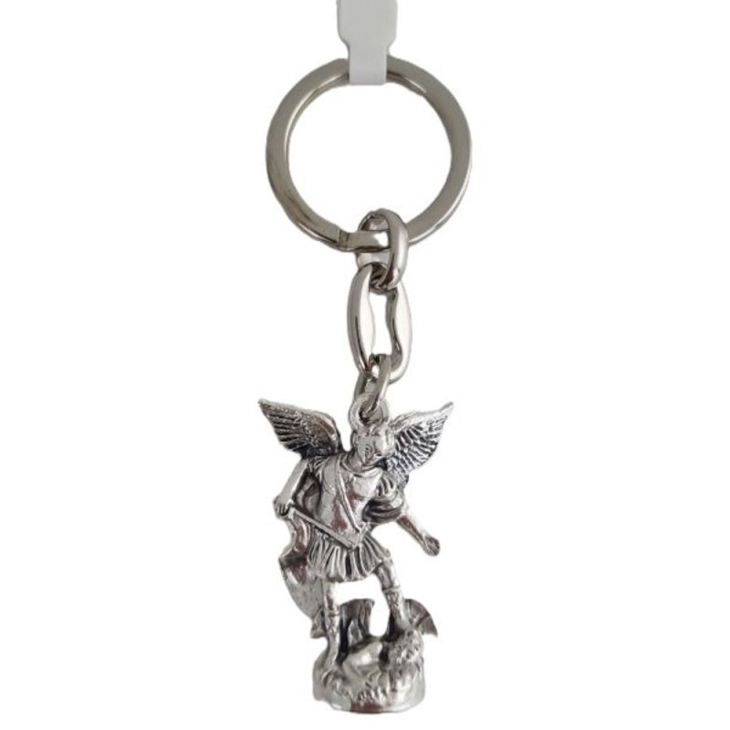 Porte clé statuette St. Michel