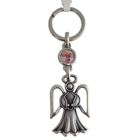 Porte clé métal Ange