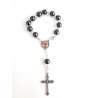 Dizainer Peal Hematite 8mm
