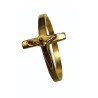 Ring met Christus Goud T:60