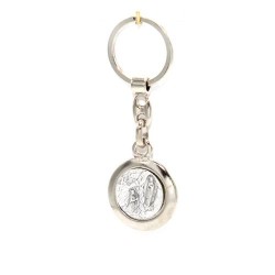 St. Christoffel metalen sleutelhanger