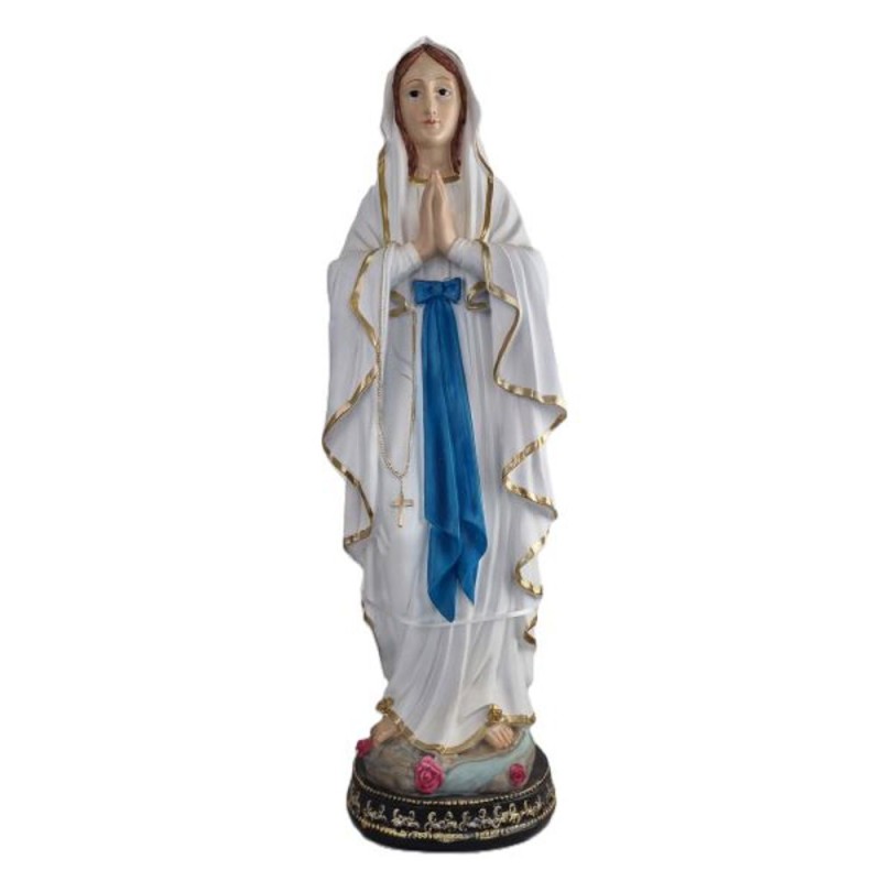 Statue fibre de verre ND Lourdes 90cm