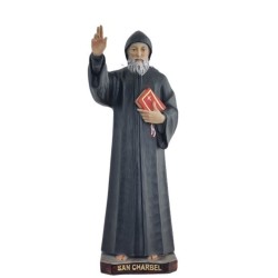 Statue St. Charbel 40cm résine