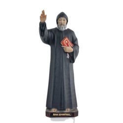 Statue St. Charbel 30cm résine