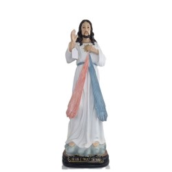 Statue fibre de verre Christ Miséricordieux 60cm