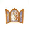 Houten drieluik 