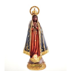 Statue Notre-Dame d'Aparecida 31.5cm résine