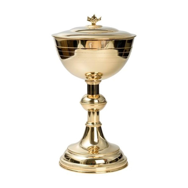 Goud geplakte zeef
