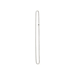 Chaine métal argentée 55cm