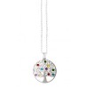 Collier chaine et pendentif arbre de vie en Argent S925