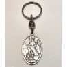 Porte-clés métal ovale OX St Michel