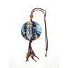 Pendentif pour voiture  ND Lourdes 90mm 