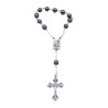 Dizainier en perles d'hématite de 8 mm