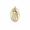 Médaille métal doré Christ Miséricordieux 40mm