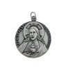 Médaille métal argenté 39mm S.C. JESUS/S.C. MARIE