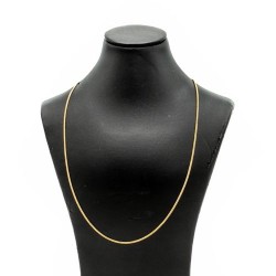 Gouden metalen ketting.50 cm