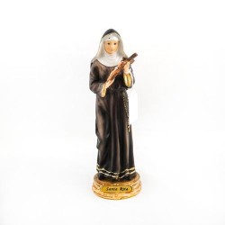 Statue de Sainte Rita en résine. 22.5 cm