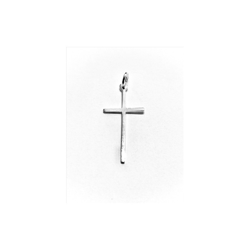 Pendentif croix simple en Argent S925