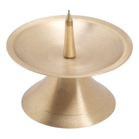Bougeoir cuivre diam 9CM Finition mat brossé