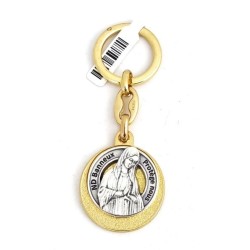 Golden Metal Sleutelhanger 34mm N.D. Banneueux beschermt ons