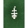 Pendentif Croix Caravaca 30x20mm Argent S925