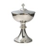 Nikkel CIBORIC Interieur-vergulde vergulde H: 23cm