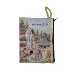 Etuis pochette à chapelet ND Banneux