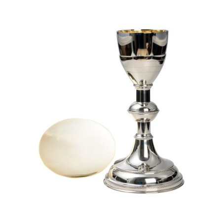 Calice Nikkel Verplaatst indoor Vergulde H: 25cm