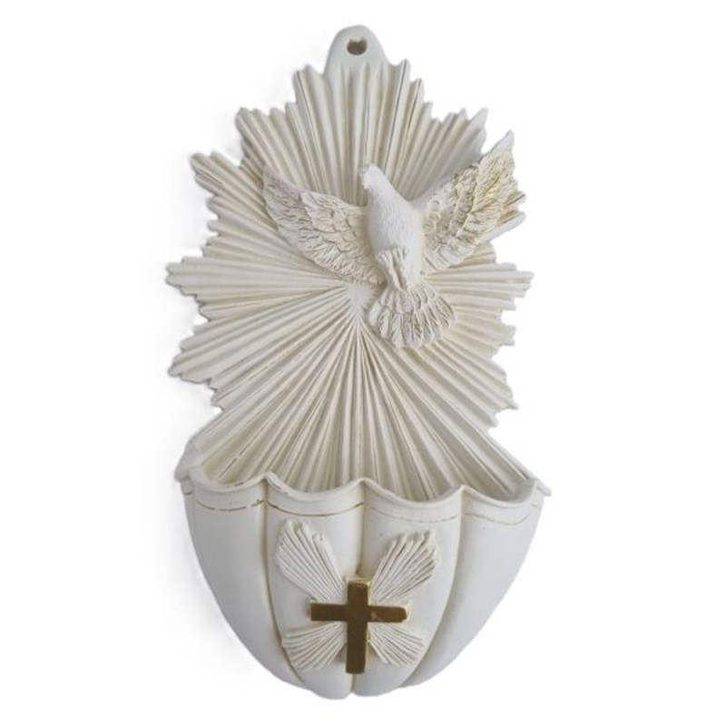 Bénitier Saint esprit 18cm