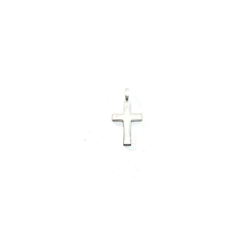 Pendentif croix en argent. 20 mm