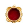 Mini Reliquary Gold Metal D2.5cm