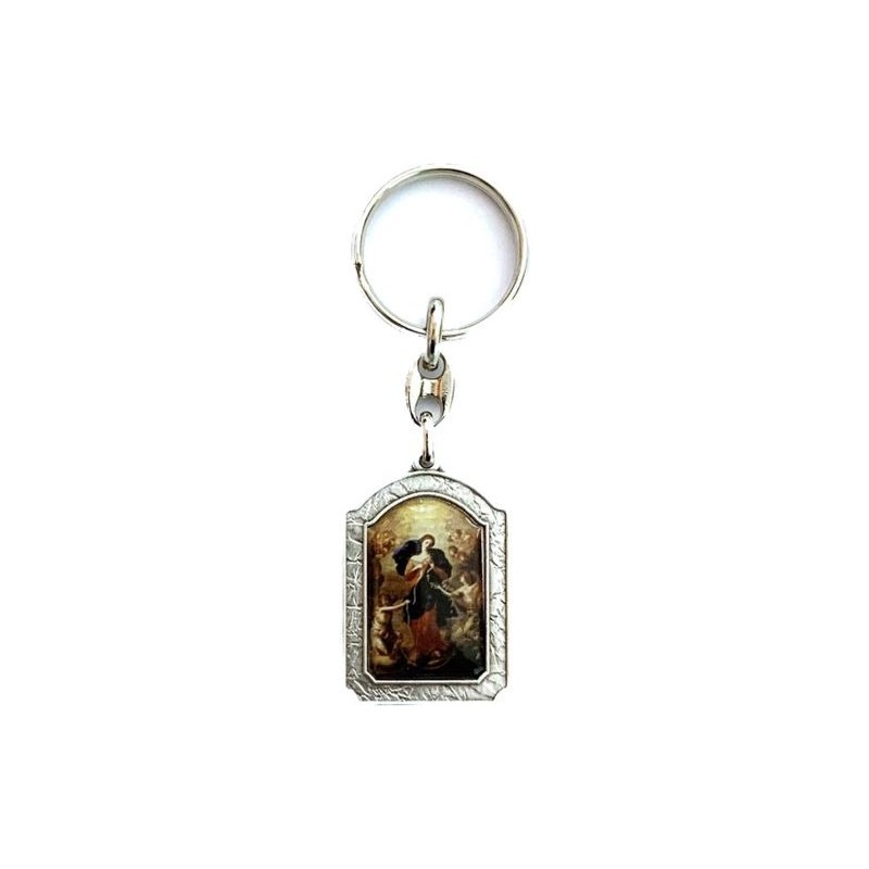 Sleutelhanger Metal Mary die de knooppunten verslaat