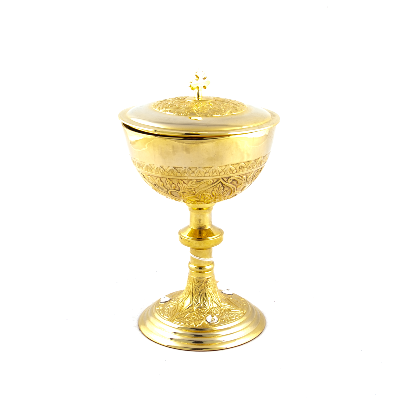 Golden Cibloi en versierd met stenen. 25 cm hoog