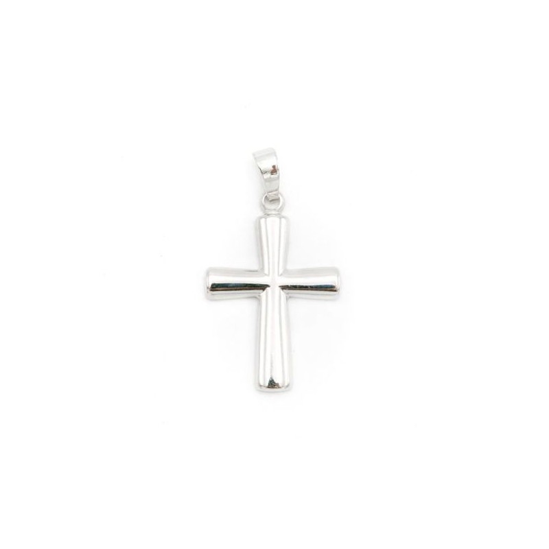 Pendentif croix en argent. 20 mm