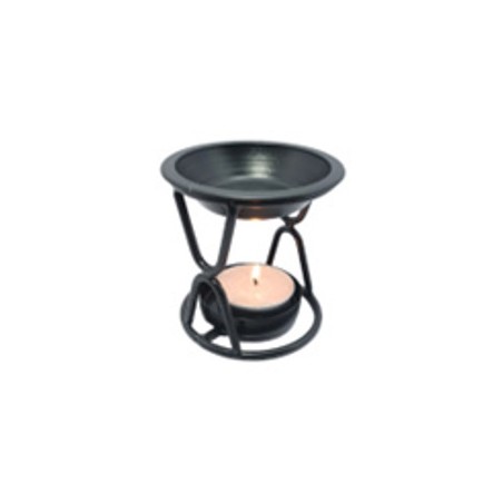 Grillbrander 7.5x7cm ijzeren zwarte afwerking